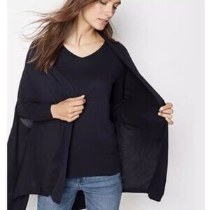 J.Jill One Size Excellent Ultra-Luxe Silk-Blend Three-Way Wrap NWT 2237